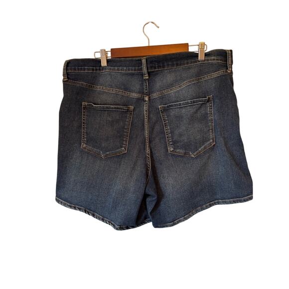 Jessica Simpson Women's 20W Button Fly High Waist Short Stretch Denim 90's Y2K - Picture 3 of 9